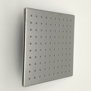 <span class=keywords><strong>8</strong></span> дюймов современный ультратонкий дизайн из нержавеющей стали квадратный дождь над головой водопад душевая головка - Product Image 2