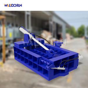 เครื่องอัดกระดาษแข็งอัตโนมัติแบบแนวนอน วอลดอร์น ใช้ระบบไฟฟ้าไฮดรอลิก - Product Image 3