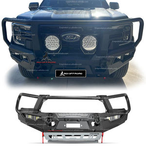 กันชนเหล็ก F16-A ซีรีส์ 4x4 สำหรับรถออฟโรด กันชนหน้า กันชนหลัง สำหรับรถฟอร์ด เรนเจอร์ ไวลด์แทรค XLT XLS XL <span class=keywords><strong>ปี</strong></span> 2022+ และ เอเวอเรสต์ T9 <span class=keywords><strong>ปี</strong></span> 2023 - Product Image 1