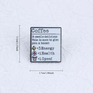 <span class=keywords><strong>Stardew</strong></span> <span class=keywords><strong>Valley</strong></span> Story Café Broche Personalidad Insignia de aleación única, PIN de esmalte. Alfileres de mochila, etc. - Product Image 4