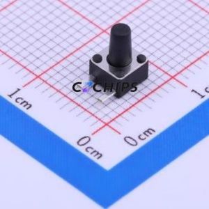 TSA452G70-250 Tactile Switch Through hole Component (THT) Switch Single Pole Single Throw Round Button 2.5N Through Hole - Product Image 1