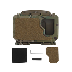 Soporte Táctico para Teléfono <span class=keywords><strong>SABADO</strong></span>, Caja de Montaje en Pecho Compatible con Sistema Molle para Smartphone, Entrenamiento al Aire Libre y Caza - Product Image 5