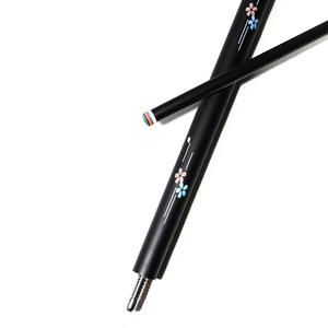 Queue de billard en fibre de carbone 12,5 mm durable pour le billard à neuf boules avec poignée divisée pour usage sportif en intérieur - Product Image 1