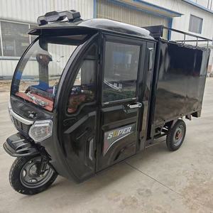 รถสามล้อไฟฟ้าสำหรับผู้โดยสารแบบปิด ปี 2025 ผลิตจากโรงงาน กำลังไฟ 1000W 1500W - Product Image 5