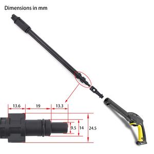 Adaptateur de nettoyeur haute pression, connecteur de pistolet de pulvérisation de nettoyeur à Jet haute pression pour Karchers <span class=keywords><strong>Lavor</strong></span> - Product Image 6