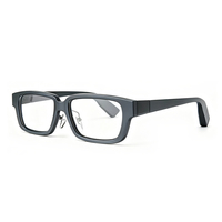 Lunettes AR intelligentes avec caméra HD, contrôle tactile, audio spatial et connectivité pour vidéo et musique mains libres, guide d'ondes optiques