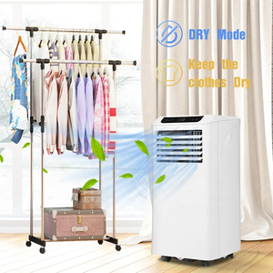 Unité de refroidissement compacte 7000 BTU pour usage domestique et bureau, avec contrôle Wi-Fi via application, climatiseur portable intelligent avec fonction minuterie, compatible camping-car et voiture - Product Image 4