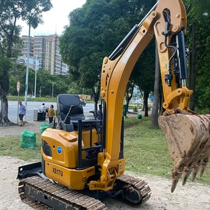 Mini-excavatrice sur chenilles hydraulique XCMG XE17U de 1,7 tonne, cabine ouverte, avec godet, à vendre - Product Image 3