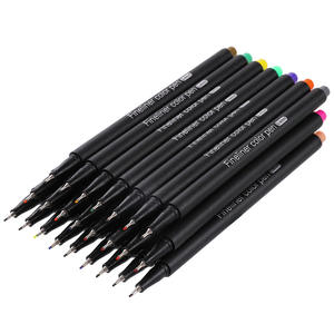 Fournitures artistiques, stylo fineliner pour le dessin, 10 couleurs, stylo de coloriage micro-ligne - Product Image 2