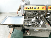 Machine à tempérer et à faire fondre le chocolat avec table vibrante intégrée, machine à tremper le chocolat