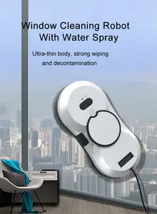 Wholesale Window Cleaning Robot High Suction Electric Window Cleaner Robot Anti-falling Remote Control Vacuum Cleaner