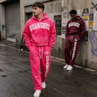 Ensemble de survêtement graphique personnalisé Streetwear : Hoodie et pantalon de jogging avec impression sérigraphique, broderie, transfert thermique – Fournisseur OEM en gros