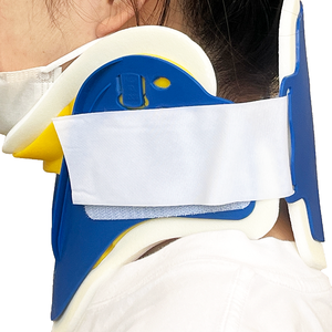 Penyangga leher ortopedi medis mendukung perangkat traksi leher yang dapat disesuaikan kerah serviks terapi fisik untuk remaja Pria Wanita - Product Image 4