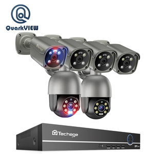 Système de <span class=keywords><strong>surveillance</strong></span> Quarkview 8MP, dôme <span class=keywords><strong>extérieur</strong></span> NVR 8 canaux, <span class=keywords><strong>enregistreur</strong></span> <span class=keywords><strong>vidéo</strong></span> numérique domestique, <span class=keywords><strong>kit</strong></span> de caméra de sécurité CCTV 4K - Product Image 1