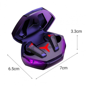 Auriculares para Juegos T33 JL con Bajos Potentes, Baja Latencia, Intrauriculares, Resistentes al Agua IPX4 5.3, Auriculares Inalámbricos TWS con Pantalla LED - Product Image 4