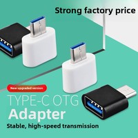 USB2.0 femelle type-c adaptateur OTG 3A charge rapide cuivre pur Micro V8 5m bon prix Android téléphone adaptateurs de sortie ca connecteurs