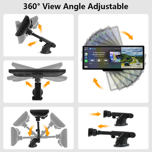Supplier 10.26 Inch IPS <strong>Touch</strong> Screen 4k Wifi Gps Car Play Dashcam Front and Rear Dual Lens 4k Wireless Car Play <strong>Dash</strong> Cam - Product Image 6