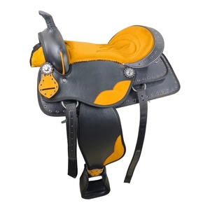 Selle d'équitation artisanale de qualité supérieure en cuir occidental, personnalisée pour le ranch et les promenades à cheval, arbre en bois, quincaillerie en acier inoxydable durable - Product Image 1