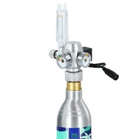Ensemble de vanne de réduction de pression CO2 ZRDR avec électrovanne et cylindre en alliage d'aluminium pour aquarium, boîte de haute précision durable