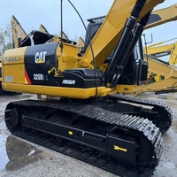 En stock, prix bas, excavatrice Caterpillar CAT 320D d'occasion, excavatrice hydraulique de 20 tonnes à vendre