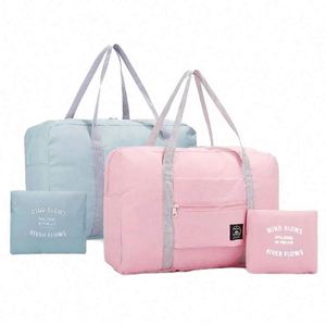 Bolsas de Almacenamiento de Ropa al Vacío de Gran Capacidad al por Mayor, Bolsas de Viaje Plegables Portátiles, Bolsas de Lona de Mano - Product Image 1