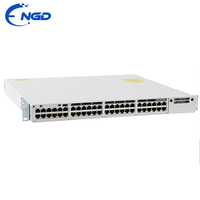 Switch de Red Gigabit PoE+ de 48 Puertos Catalyst Serie 9300 C9300-48P-E Original Usado