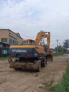Excavadora de Ruedas Hyundai210 210W-9T de Segunda Mano en Venta, Excavadoras de Ruedas Usadas Originales 210w-7 - Product Image 6
