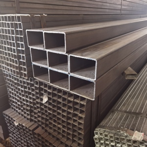 Tube carré et rectangulaire en acier au carbone soudé Q235 Q355 40x80 50x100 ASTM A500 pour la construction - Product Image 2