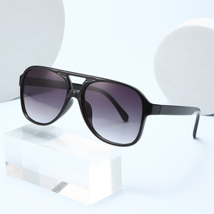 Lunettes <span class=keywords><strong>de</strong></span> Soleil 2024 Nouveauté Vintage Aviateur Pilote pour Femmes Hommes Marque <span class=keywords><strong>de</strong></span> Luxe Designer Teintées Années 70 Orange Jaune - Product Image 6