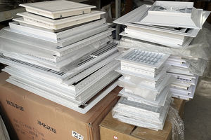 ช่องระบายอากาศเพดานพลาสติกทรงสี่เหลี่ยมคุณภาพพรีเมียมระดับมืออาชีพ - สินค้าขายดี อุปกรณ์เครื่องปรับอากาศแบบฝังสำหรับโรงแรม - Product Image 6