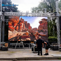 3*2m Indoor Outdoor Wasserdichtes P3.91 P2.6 LED-Videowand-Panel 5000cd Hochzeits-Kirchen-Miet-LED-Bildschirm
