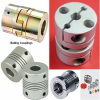 L'arbre cannelé XF6-40-12/12 en aluminium accouplant la structure flexible de soufflet en métal avec l'appui de personnalisation d'OEM