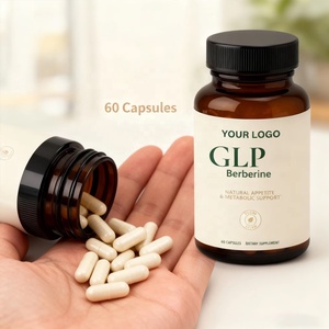 OEM/ODM 맞춤형 GLP 캡슐, 베르베린 함유로 식욕 및 신진대사 지원, 여성 및 남성용 천연 GLP 보충제, 슬리밍 효과 - Product Image 4