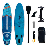 Planche à pagaie gonflable préférée (SUP) avec matériau Drop Stitch, portable et écologique