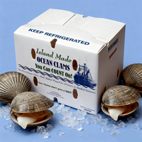 Boîte à huîtres de palourde résistante à l'eau salée PP feuille creuse caisse de fruits de mer conteneur en plastique anticorrosion stockage de la chaîne du froid