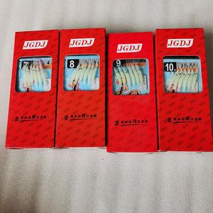 Hameçons à crevettes Lq, 4 tailles, hameçons multiples pour la pêche au bar en eau douce - Product Image 3