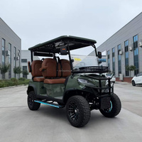 Chariot utilitaire robuste de qualité supérieure avec chariot de golf et chariot électrique à 4 roues pour la visite des vergers