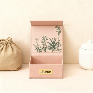 Kotak Kemasan Pakaian Lipat Magnetik Kustom dengan Pegangan, Penutup Magnetik, Kertas Hadiah, Karton Kaku, Laris Manis - Product Image 1