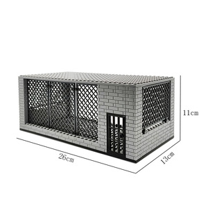 Bloques <span class=keywords><strong>de</strong></span> Construcción <span class=keywords><strong>de</strong></span> Partículas Pequeñas, Juguete Educativo <span class=keywords><strong>de</strong></span> Ensamblaje, Modelo <span class=keywords><strong>de</strong></span> Jaula <span class=keywords><strong>de</strong></span> Alambre <span class=keywords><strong>de</strong></span> Púas <span class=keywords><strong>de</strong></span> una Pequeña Estación <span class=keywords><strong>de</strong></span> Policía <span class=keywords><strong>de</strong></span> Prisión - Product Image 4