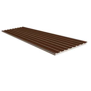 Paneles de sándwich de <span class=keywords><strong>panel</strong></span> de gran pared a bajo precio de la mejor <span class=keywords><strong>venta</strong></span>, azulejos de acero de aislamiento exterior con tablero de poliuretano para techos térmicos - Product Image 4