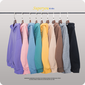 Sudadera con Capucha Personalizada para Bebés y Niños, 100% Algodón, Tejido de Punto, Manga Larga, Estilo Casual, Estampado de Grafiti Urbano - Product Image 5