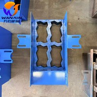 Machine automatique de fabrication de mini-blocs creux WJ 2-45B à faible coût, facile à utiliser pour les projets de démarrage, en stock pour le Mozambique