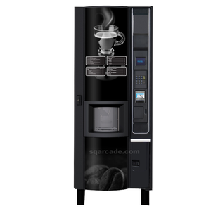 เครื่องจำหน่ายชา/<span class=keywords><strong>กาแฟ</strong></span>แบบหยอดเหรียญพร้อมระบบจ่ายเงินด้วยบัตรเครดิต หน้าจอ<span class=keywords><strong>โฆษณา</strong></span> และระบบหมุนด้วยมือแบบหุ่นยนต์ - Product Image 6