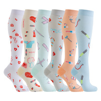 Chaussettes de sport personnalisées OEM ODM Bilu, chaussettes de cyclisme hautes jusqu'au genou, respirantes, pour la randonnée en plein air, avec emballage professionnel