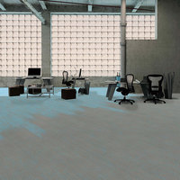 Hohe Qualität PVC Sichern Schalldichte Büro Kommerziellen Teppich Fliesen 25x100cm