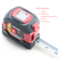 Écran lcd multifonction laser unité in/m télémètre numérique mesure ruban à mesurer laser