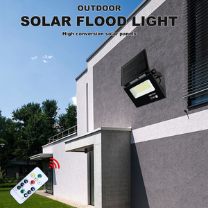 Gấp cánh tay năng lượng mặt trời Powered IP65 đánh giá <span class=keywords><strong>LED</strong></span> Flood <span class=keywords><strong>Light</strong></span> nhôm xây dựng điều khiển từ xa cho Wall Mount tiết kiệm không gian thiết kế - Product Image 2