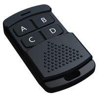 Télécommande intelligente pour maison connectée, 4 boutons, longue portée, RF 433 MHz, noir
