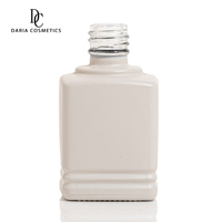 Flacon de vernis à ongles en verre cosmétique violet opaque de 16 ml, vente en gros, nouveau - Fabricant