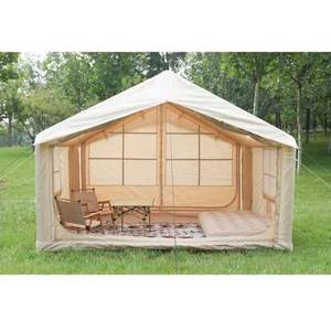 Abri de plage gonflable en Oxford imperméable <span class=keywords><strong>pour</strong></span> <span class=keywords><strong>camping</strong></span>, grande famille, fête, extérieur, double, préfabriqué, <span class=keywords><strong>pas</strong></span> <span class=keywords><strong>cher</strong></span>, 6-13 mètres carrés - Product Image 4